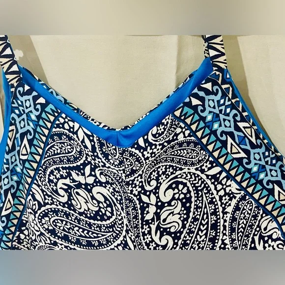 Women’s Cato Handkerchief Sundress w/ Attached Slip - Picture 9 of 10